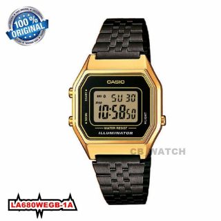 La680wegb - 1a Gold Casio Ladies Watches Digital From Casio