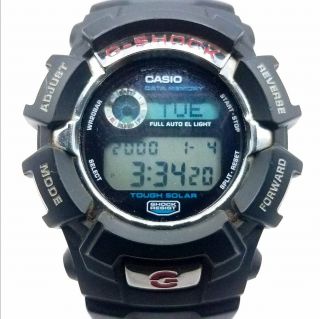 Casio G - Shock Tough Solar Digital Watch Runs Sss138