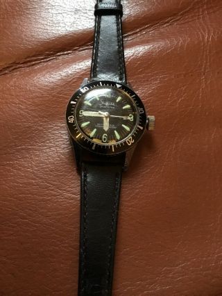 Vtg 1960s Sheffield Allsport Swiss Ladies Mechanical Divers Wrist Watch 30mm