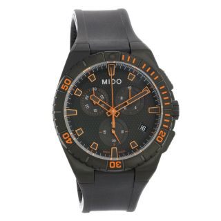 Mido Ocean Star Captain Swiss Chronograph Quartz Watch M023.  417.  37.  051.  09