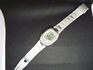 Rare Casio Vintage Digital Watch Db - 101 Databank All Stainless 1641 Auto Light