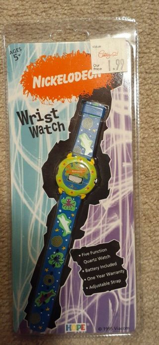 Vintage Nickelodeon Watch 90 