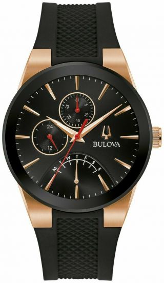 Bulova Futuro 97c111 Rose Gold - Tone 41 Mm Watch