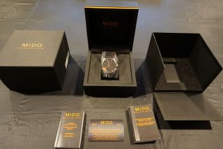 Mido Multifort Watch M005.  417.  11.  051.  00 Box And Papers