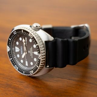 Seiko Prospex Srp777 Turtle Watch Black With Box And Papers.