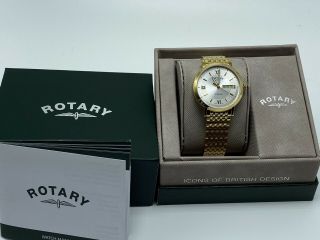 Rotary Windsor Gold Plated Men 