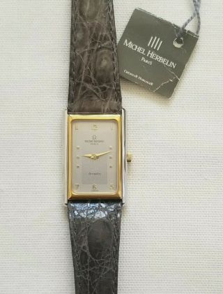 Michel Herbelin Frenchmade Ladies Watch Swiss Movement Two - Tone