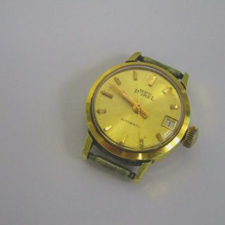 Vintage Ernest Borel 14k Gold Case Automatic Watch Swiss Made