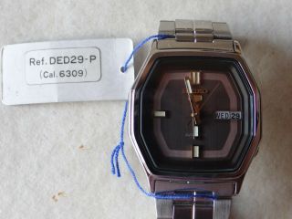 Old Stock Vintage Seiko 5 Automatic Watch Ded 29 - P Cal 6309 Oct 1982