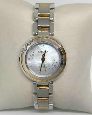 Citizen Carina Two - Tone Stainless Steel Ladies Watch Em0464 - 59d $750.  00