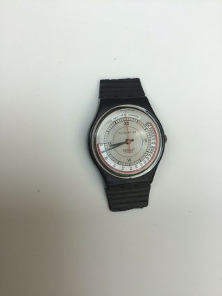 Vintage ‘pulsometer’ Swatch Watch From 1987 Owned From