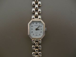 Geneve 925 Sterling Silver Women ' s Watch 2