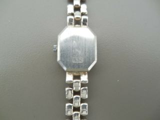 Geneve 925 Sterling Silver Women ' s Watch 3