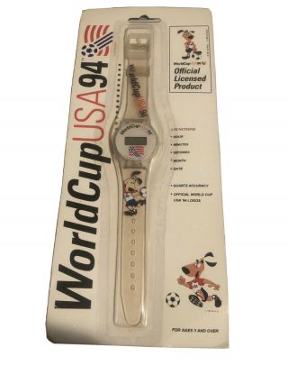 Vintage Fifa World Cup Usa 94 Soccer Watch K