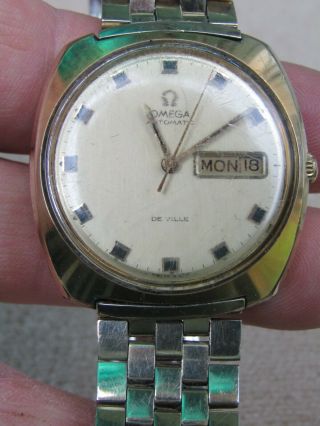 Vintage Omega De Ville Automatic Day - Date Watch