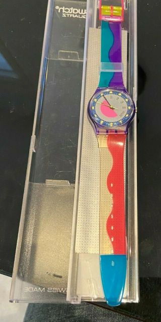Vintage 1990 Swatch " Scooba Doo " - And Unworn With Instructions