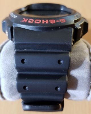 Casio G - Shock DW - 6900 men digital sports watch vintage battery,  band 1289 3