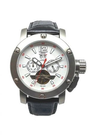 SWISS MASTER mens Automatic Skeleton Watch Large 2