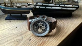 Mens Rotary Chronograph Diver Pilot Watch Spares Repair