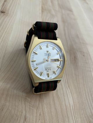 Tissot Visodate Automatic Seastar Pr516 Gl Heritage Watch Gold