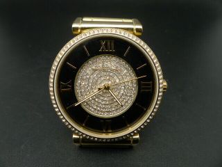 Old Stock Michael Kors Catlin Mk3338 Gold Plated Quartz Women Watch