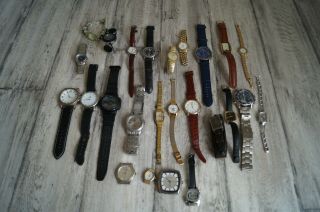 Uhren Konvolut 25 Stück Sammlung Für Bastler Oder Sammler (3)