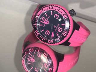Swiss Legend Neptune Pink & Black Watch