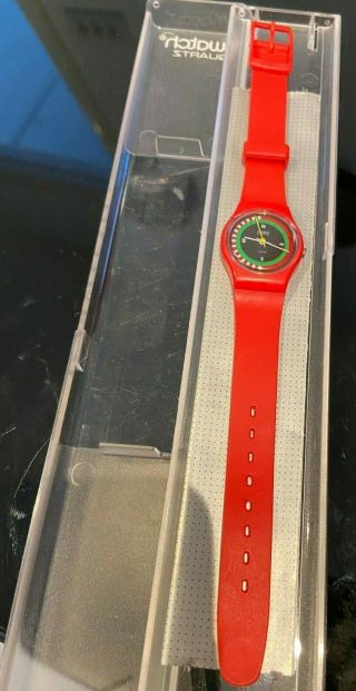 Vintage 1984 Swatch " Compass " - Ladies / Childrens Wrist Watch -