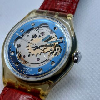 Swatch Automatic Watch The Originals Sak 101 Read Ahead - 1991 Vintage