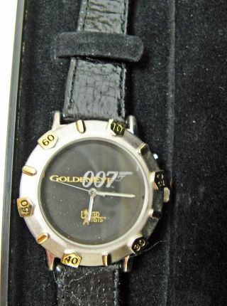 United Artists James Bond 007 Goldeneye 1995 Promo Wrist Watch