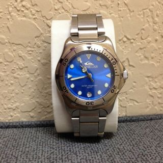 Quiksilver Watch - Model Qs 221 With Blue Dial - - (needs Battery)