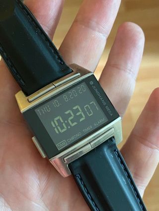 Very Rare Junghans Mega 1000 Radio Controlled Digital Watch