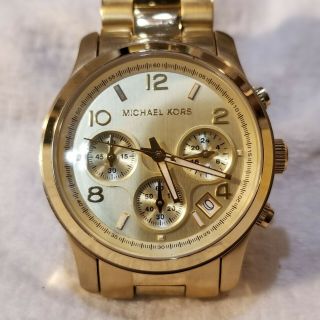 Michael Kors Chronograph Mk5055 Wrist Watch