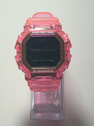 Casio G - Shock Gx56 Jelly Pink (customized) Tough Solar