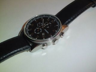 MEN ' S OVER SIZED CHUNKY FOSSIL CHRONO WATCH FS - 4310 SHARP 3