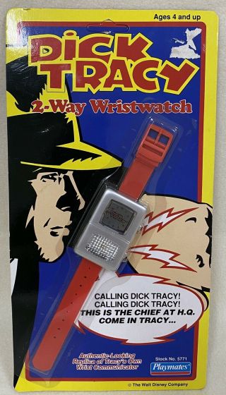Playmates Dick Tracy 2 - Way Wristwatch Stock No.  5771