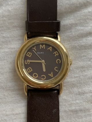 Marc Jacobs Watch Size Small For Women - Brown And Gold - Needs Battery