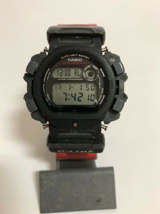 Casio Dw - 004 G - Shock G - Glide Diver 200 Mts Watch