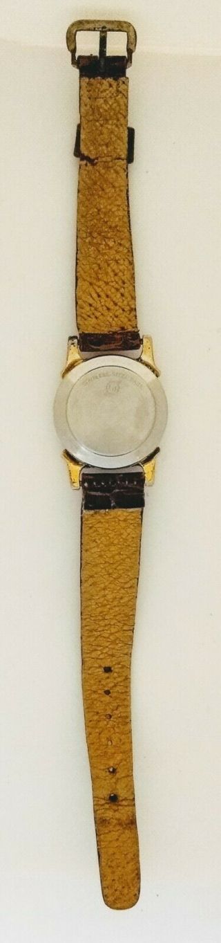 Vintage 4 Diamond Art Deco Helbros Riviera Men ' s Watch Parts 3
