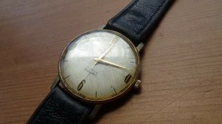 Vintage Swiss Fero Ultra Thin 17 Jewel Gents Watch 34mm For Spares