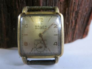 1950s Gruen Veri - Thin Precision Men’s Watch Caliber 425 - 10k Gf Bezel L1
