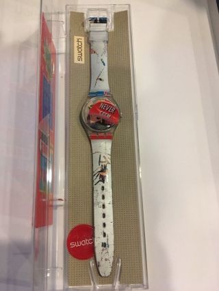 Swatch Watch Never Seen Before Gk258 Retro 90’s Watch