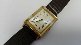 Vintage Avia 17 Jewel Incabloc Gents Mechanical Wrist Watch Order Idbtp