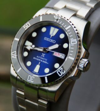 Modded Submariner Style - Seiko Nh36 Movement,  Dial & Hands