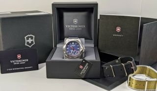 Victorinox I.  N.  O.  X 200m Professional Diver Watch - Inox Rotating Bezel,