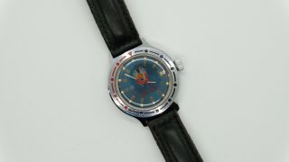 Vostok Amphibian Military Russian 710634 Wrist Watch For Men