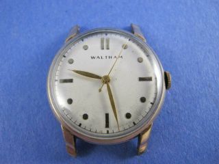WALTHAM MENS 6/0 D GOLD FILLED SWEEP SECONDS DIAL TO RESTORE TICKS 2
