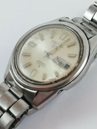 Vintage SEIKO 5 6119 - 8083 Automatic 21 Jewels Japan Watch Not 2