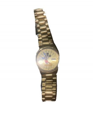 Limited Edition Gold Mickey Mouse Sieko Watch