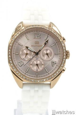 Tommy Hilfiger Women Multi - Function Rose Gold 24 Hours Watch 38mm 1781568 $175